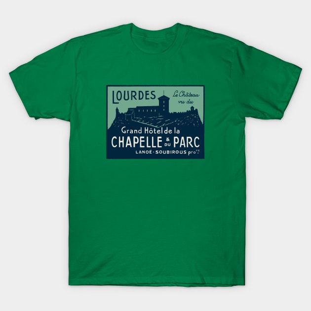 Grand Hotel de la Chapelle et du Parc, Lourdes T-Shirt by DCMiller01